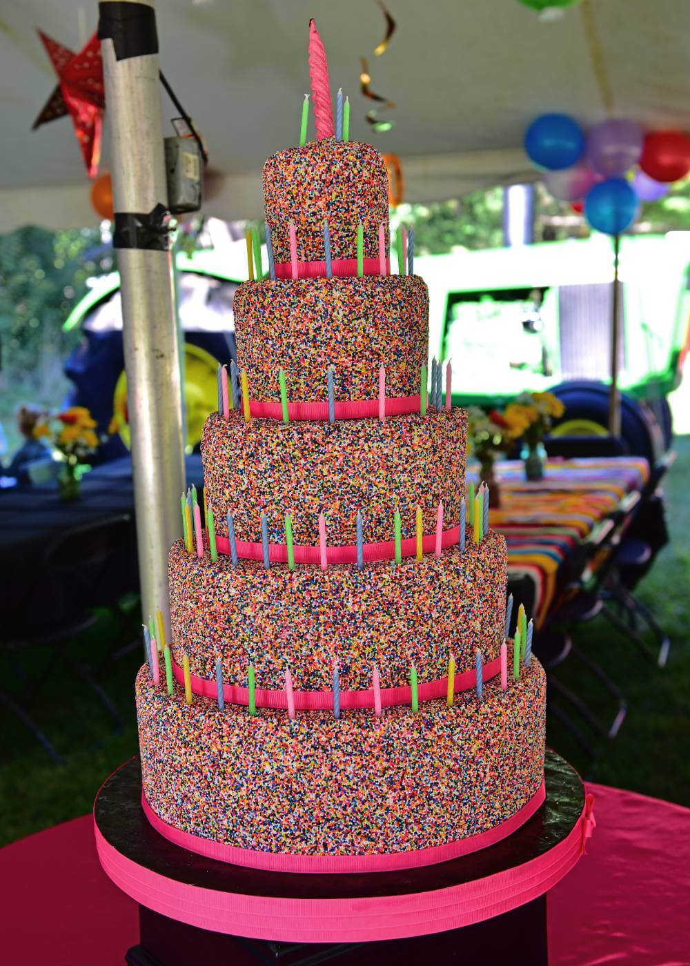 Sprinkle cake